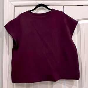 See and Be Seen Textured Short-Sleeve Top